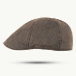 SCIPPIS Belfast Cap braun – wasserdichte Flatcap mit UPF50+ UV-Schutz
