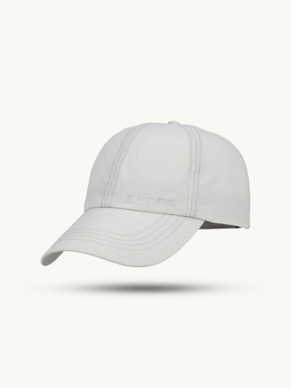 SCIPPIS RIDLEY CAP in Light Grey – wasserdichte Outdoor-Cap mit UPF50+ Sonnenschutz