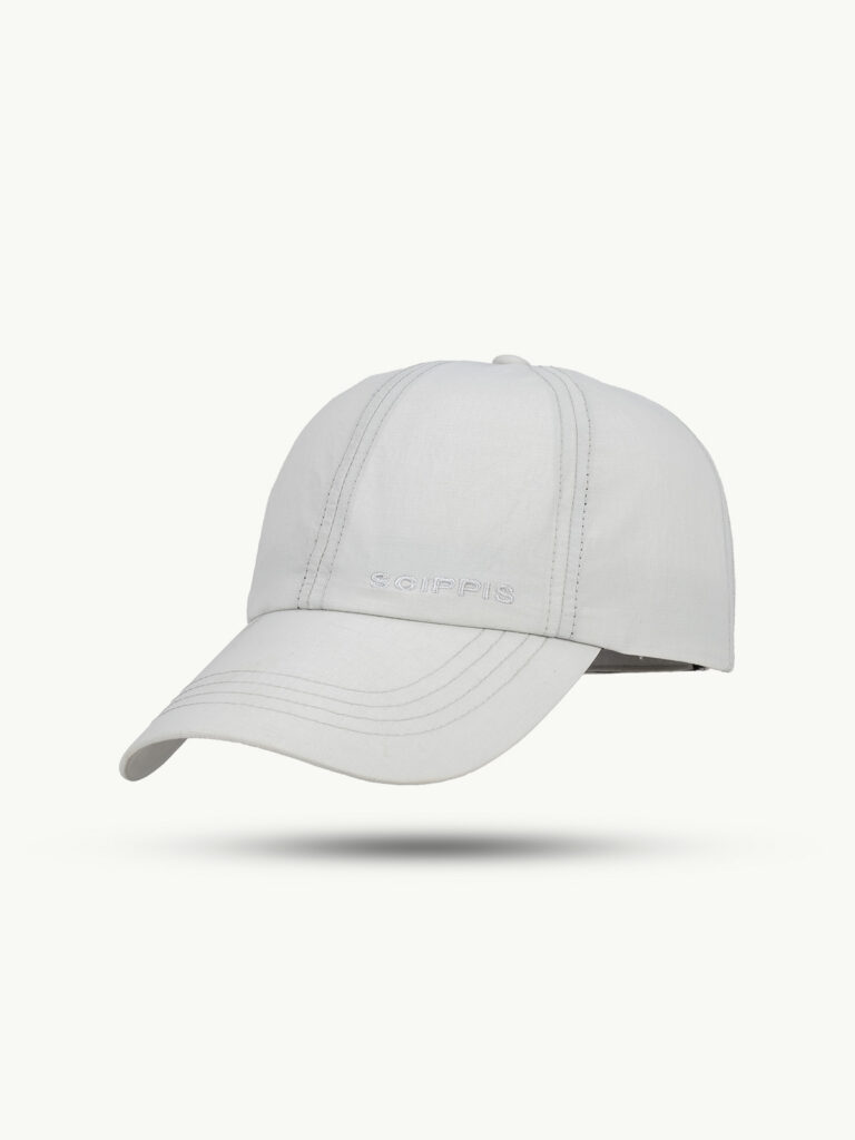 SCIPPIS RIDLEY CAP in Light Grey – wasserdichte Outdoor-Cap mit UPF50+ Sonnenschutz