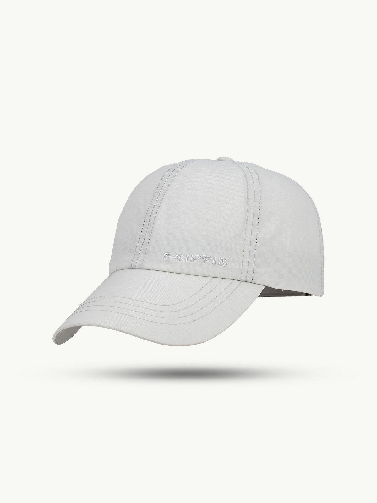 SCIPPIS RIDLEY CAP in Light Grey – wasserdichte Outdoor-Cap mit UPF50+ Sonnenschutz